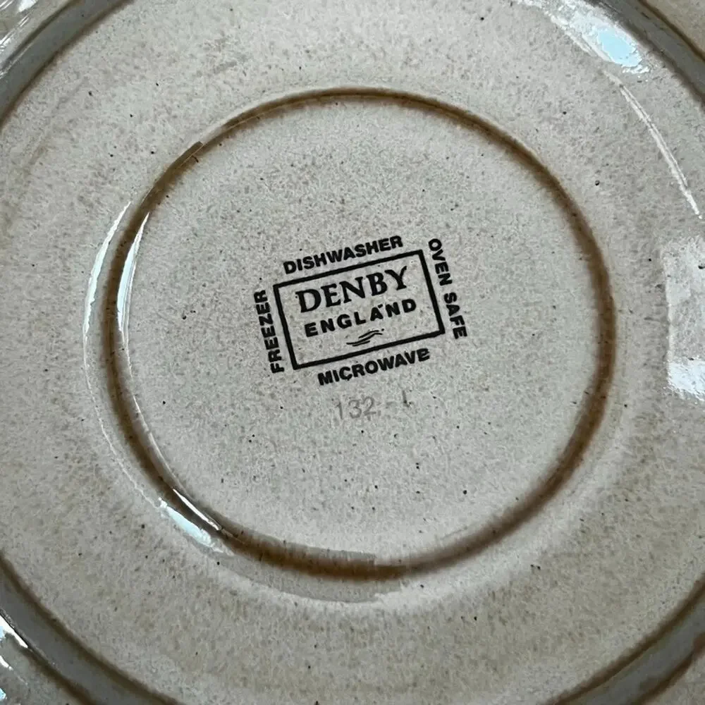 Denby Luxor Saucers Plates 6